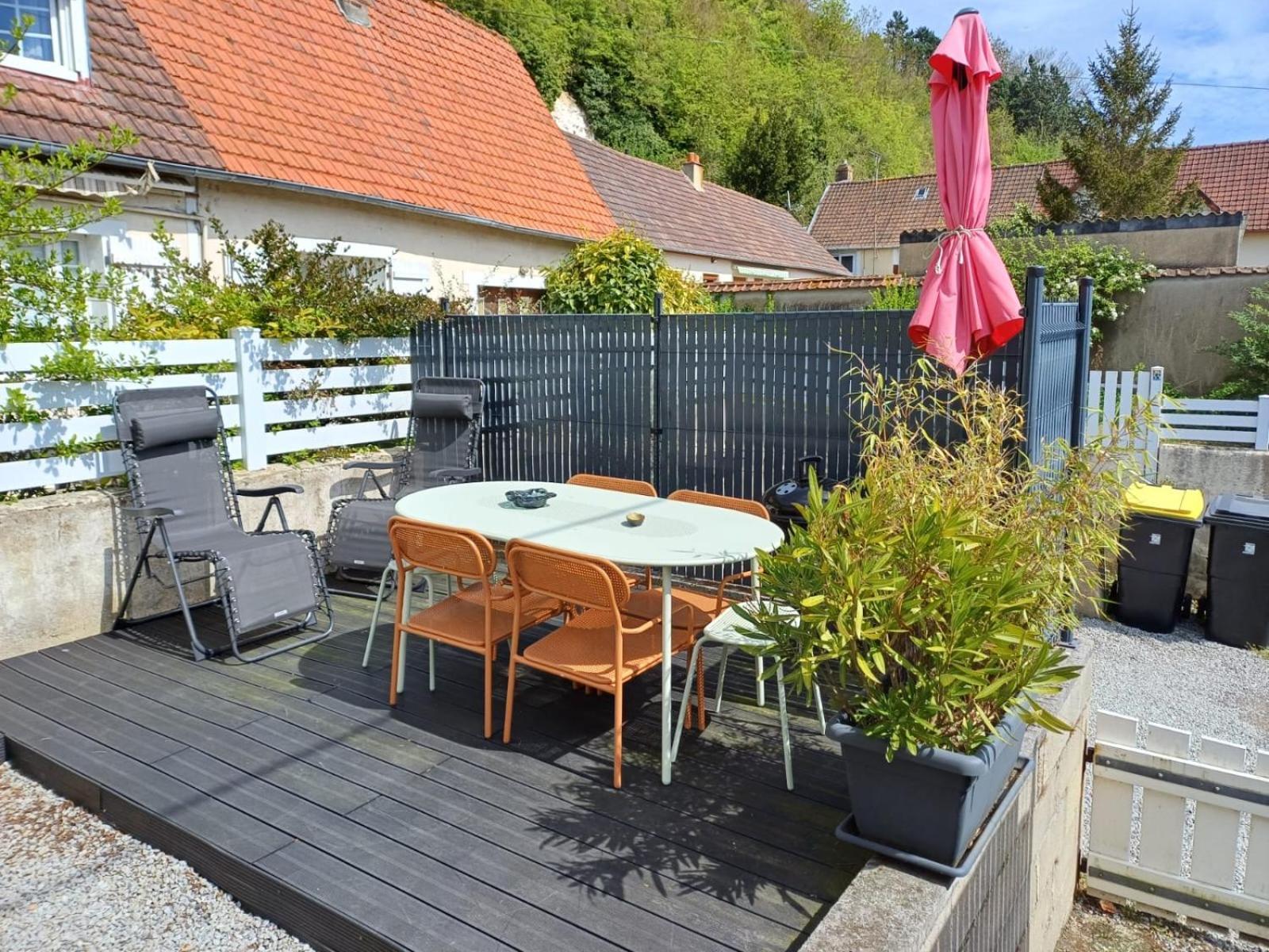 Agreable Maison 3* En Bord De Mer Dieppe Exterior foto