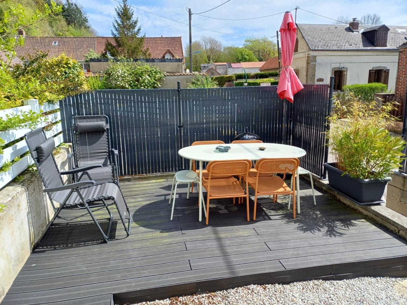 Agreable Maison 3* En Bord De Mer Dieppe Exterior foto
